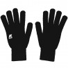 Unisex black gloves alfred cardigan stitch by K-Way Kids