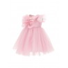 DRESS BUTTERFLY TULLE Pink -  Monnalisa