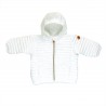 LUCY BABY HOODED JACKET White - Save The Duck