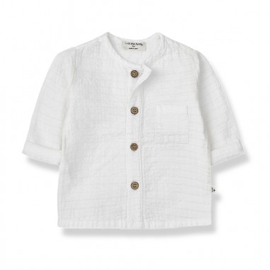 1+ In the Family l. sleeve shirt off-white - 1+ In The Family CUSTO-Bi-1+inthefamily23