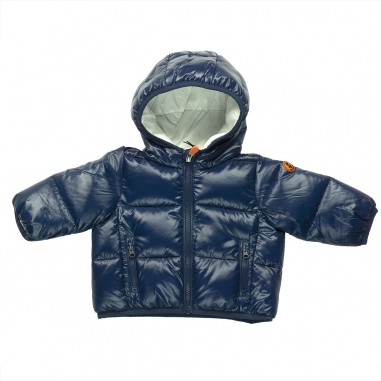 Save The Duck HOODED JACKET Blue - SAVE THE DUCK I30004X-LUCK17-JODY-Bl-savethed2324