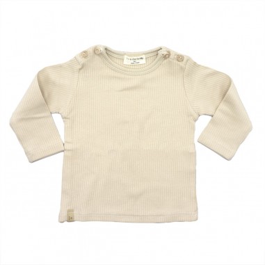 1+ In the Family l. sleeve t-shirt Cream- 1+ In the Family MICA23w31-Sa-onemore2324