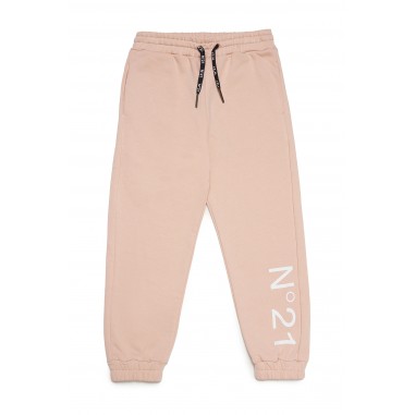 N.21 Kids Trousers on a sweatshirt PINK - N.21 Kids 615N0154N21P166U0n316-Rs-N2124