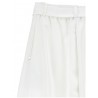 TROUSERS COCKTAIL CREPE STRETCH HANDS SILK CREAM - MONNALISA