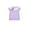 T-SHIRTS WITH FLOWERS WISTERIA - MONNALISA