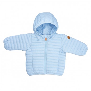 Save The Duck NO DOWN HOODIE JACKET 80GR SAVE THE DUCK OZONE BLUE - SAVE THE DUCK I30003X-GIGA1890036-Ce-theduck24
