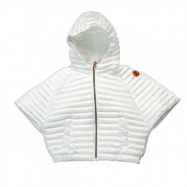 Save The Duck NO DOWN HOODIE JACKET 80GR SAVE THE DUCK WHITE - SAVE THE DUCK J31546G-IRIS1800000-Bi-theduck24