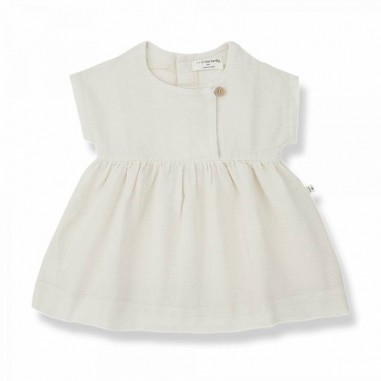 1+ In the Family GAUZE DRESS IVORY - 1+ IN THE FAMILY XENIAivory-Bi-1+inthe24