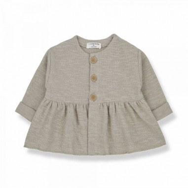 1+ In the Family CARDIGAN SWEATSHIRT BEIGE - 1+ IN THE FAMILY VALENTINAbeige-Be-1+inthe24