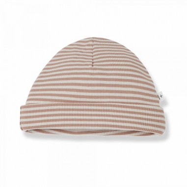 1+ In the Family STRIPED BEANIE APRICOT - 1+ IN THE FAMILY RIOapricot-Rs-1+inthe24