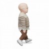 STRIPED LINE JERSEY SIENNA/BEIGE - 1+ IN THE FAMILY